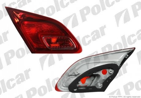 Фонарь задний Polcar 5511878E