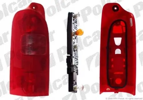 Фонарь задний Polcar 604187-E