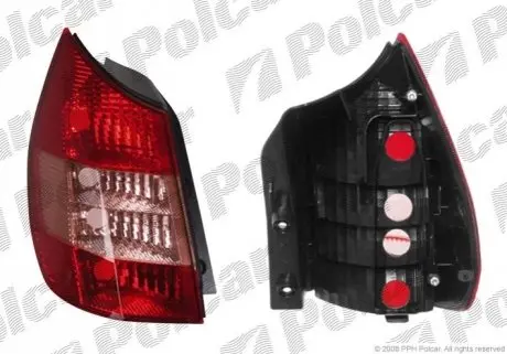 Фонарь задний Polcar 607187-E