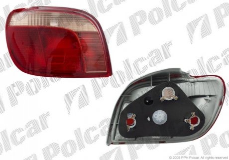 Фонарь задний Polcar 8103871E