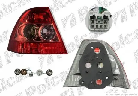 Фонарь задний Polcar 8115882E