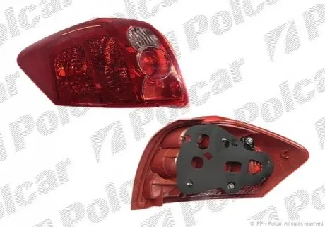 Фонарь задний Polcar 811687-E