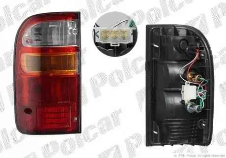 Фонарь задний Polcar 819087