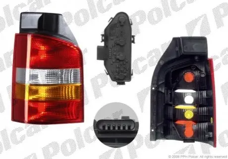 Ліхтар задній Polcar 956887-H