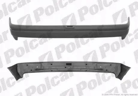Бампер задній Polcar 320996
