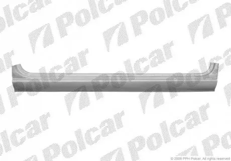 Порог правый Polcar 506242-4