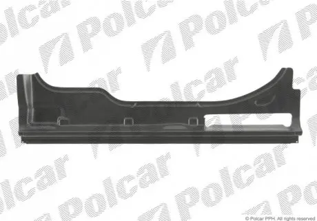 Порог правый Polcar 602642-2