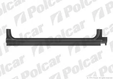 Порог правый Polcar 604142-2