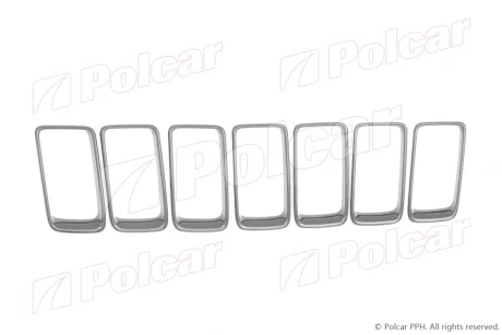 Фото рама решетки Polcar 34T10512 Рама решетки Polcar 34T10512