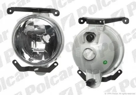 Фара передняя Polcar 406830-E