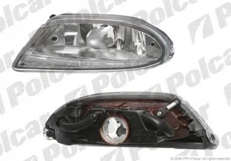 Фара передняя Polcar 504429-E