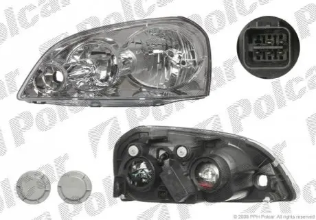 Фара основна Polcar 250609-E