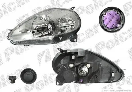 Фара основная Polcar 3024093V