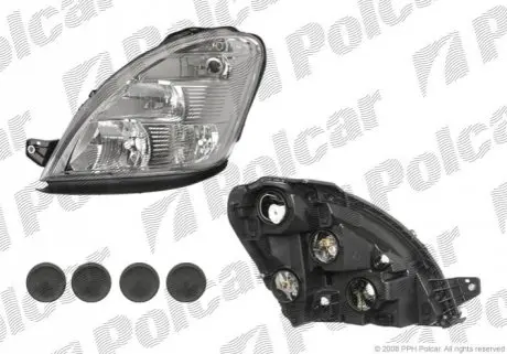 Фара основная Polcar 308009-E
