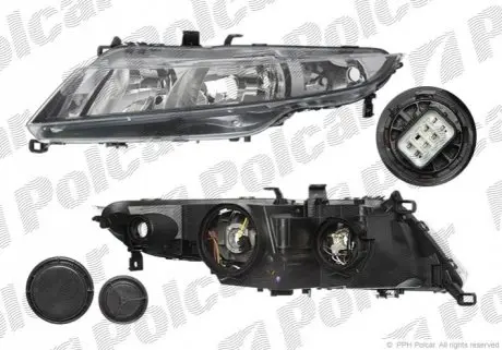 Фото фара основна Polcar 3829100E Фара основна Polcar 3829100E