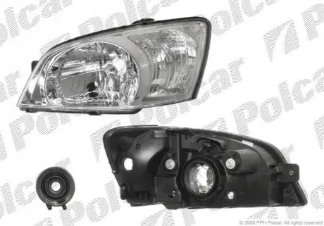 Фото фара основна Polcar 4042092E Фара основна Polcar 4042092E