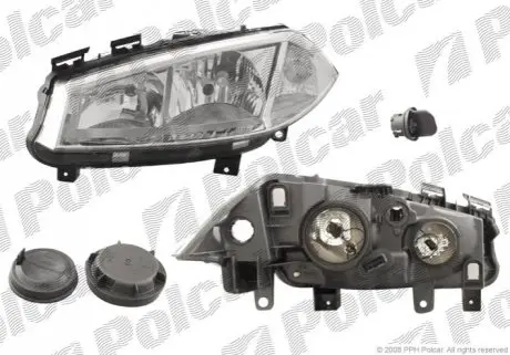 Фара основная Polcar 6012090E