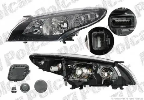 Фара основна Polcar 6014092E