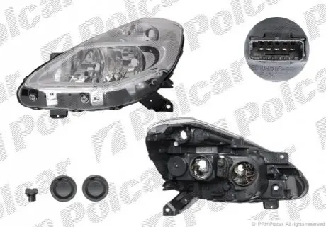 Фара основная Polcar 6064091E