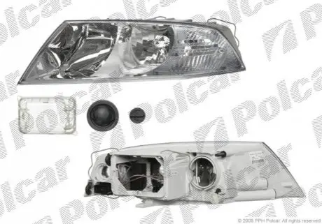 Фото фара основна Polcar 6922090E Фара основна Polcar 6922090E