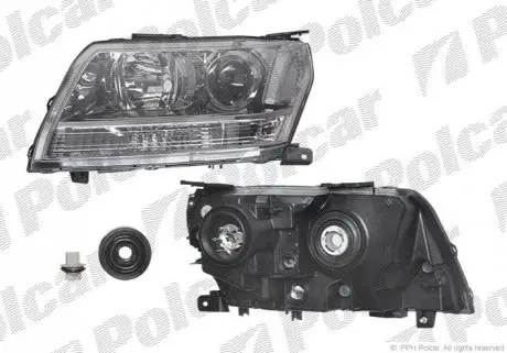Фото фара основная Polcar 7426101E Фара основная Polcar 7426101E