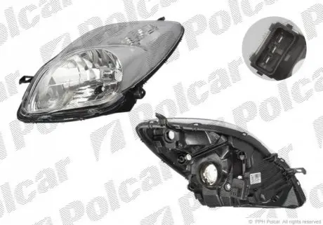 Фото фара основная Polcar 8172090E Фара основная Polcar 8172090E
