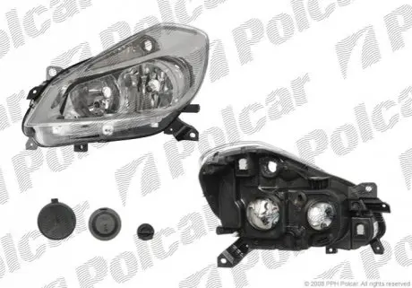 Фото фара основна Polcar 605509-V Фара основна Polcar 605509-V