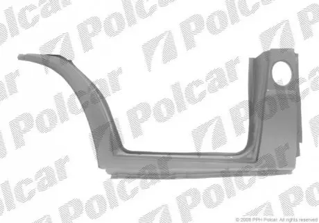 Порог левый Polcar 324541