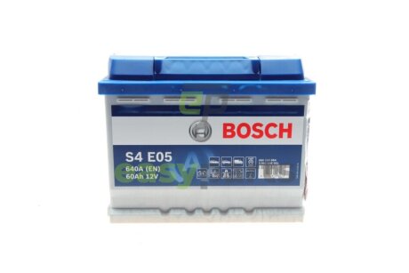 Акумуляторна батарея 60Ah/640A (242x175x190/+R/B13) (Start-Stop EFB) BOSCH 0092S4E051