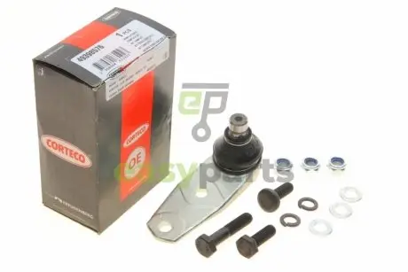 Опора кульова (передня/знизу) Renault Clio (I/II) 90-/Kangoo 97-/Megane I 96-03 (d=16mm) (болт 10mm) CORTECO 49398576