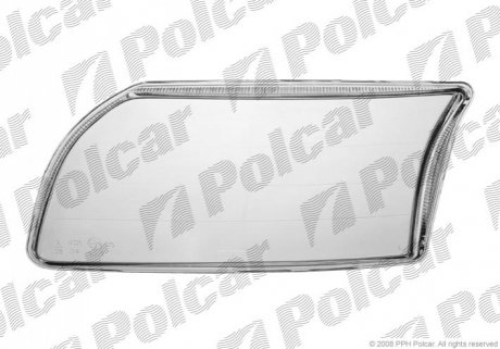 Скло фари Polcar 9080111E