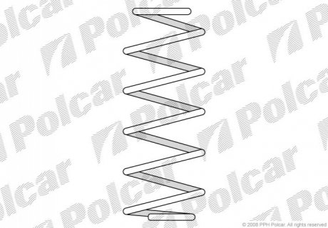 Пружина Polcar ST324203 (фото 1)