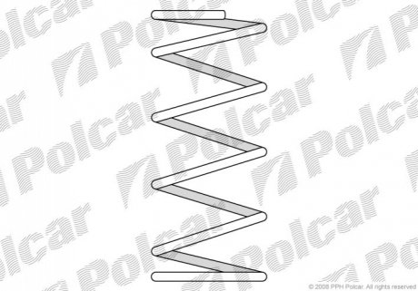 Пружина Polcar SU38096 (фото 1)