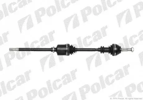 Фото півосі Polcar T39046 Півосі Polcar T39046