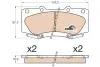 Колодки TRW GDB3534 (фото 1)