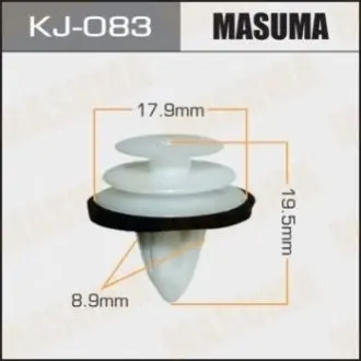 Кліпса (Пластикова кріпильна деталь).. MASUMA KJ083