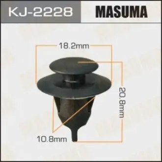 Клипса (пластиковая крепежная деталь) MASUMA KJ2228