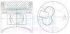 Поршни STD(к-кт на мотор) 4D56T/D4BH Mitsubishi Pajero,L200,L300/Hyundai H100,H1,Galloper TEIKIN 43242AGSTD (фото 1)