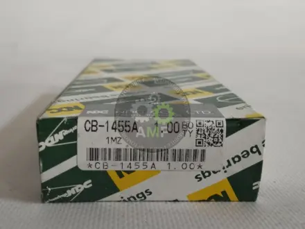 Вкладиші шатунні 1.00 mm (к-кт на мотор) Toyota 1MZ-FE,2MZ-FE,3MZ-FE NDC CB1455A100
