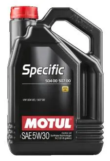 Олива моторна 5W-30 5L SPECIFIC VW 504.00/507.00 = 838751 MOTUL 106375