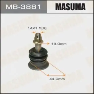 Шаровая опора FORTUNER/HILUX FR UP 04- / GRAND VITARA FR LOW 06- MASUMA MB3881