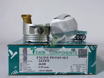 Фото поршні ремонт (+0.50 мм) (к-кт на мотор) Toyota 2ZZ-GE Celica TEIKIN 46340050 Поршні ремонт (+0.50 мм) (к-кт на мотор) Toyota 2ZZ-GE Celica TEIKIN 46340050