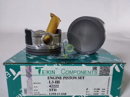 Фото поршні стандартні, к-кт на мотор 2.3 Mazda CX-7/MPS3/MPS6 TEIKIN 42222STD Поршні стандартні, к-кт на мотор 2.3 Mazda CX-7/MPS3/MPS6 TEIKIN 42222STD