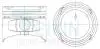 Поршні ремонт (+1.00 мм) (к-кт на мотор) Mitsubishi 4G63D-T TEIKIN 43234100 (фото 1)