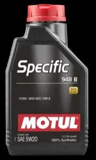 Олива моторна 5W-20 1L Specific 948B FORD WSS-M2C948-B, Jaguar/Land Rover ST.JLR.03.5004 MOTUL 106317