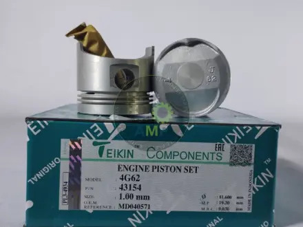 Поршні ремонт (+1.00 мм) (к-кт на мотор) Mitsubishi 4G62 TEIKIN 43154100