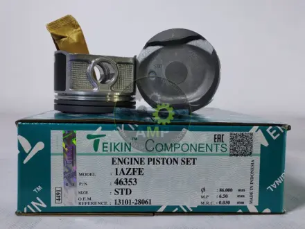 Фото поршні STD (к-кт на мотор) 1AZ-FE Avensis, Camry, RAV-4 TEIKIN 46353STD Поршні STD (к-кт на мотор) 1AZ-FE Avensis, Camry, RAV-4 TEIKIN 46353STD