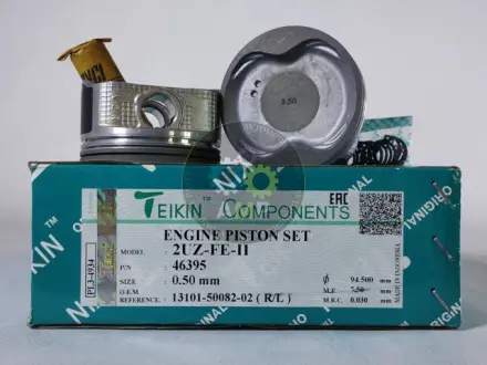 Фото поршні ремонт (+0.50 мм) (к-кт на мотор) 2UZ-FE з 2005-- TEIKIN 46395050 Поршні ремонт (+0.50 мм) (к-кт на мотор) 2UZ-FE з 2005-- TEIKIN 46395050
