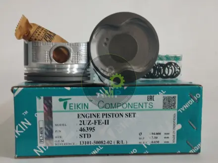 Фото поршні стандарт (STD) (к-кт на мотор) 2UZ-FE з 2005-- TEIKIN 46395STD Поршні стандарт (STD) (к-кт на мотор) 2UZ-FE з 2005-- TEIKIN 46395STD