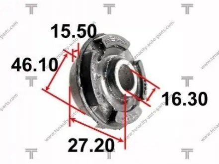 Сайлентблок Распродажа! Товарный вид сохранен! TENACITY AAMTO1008